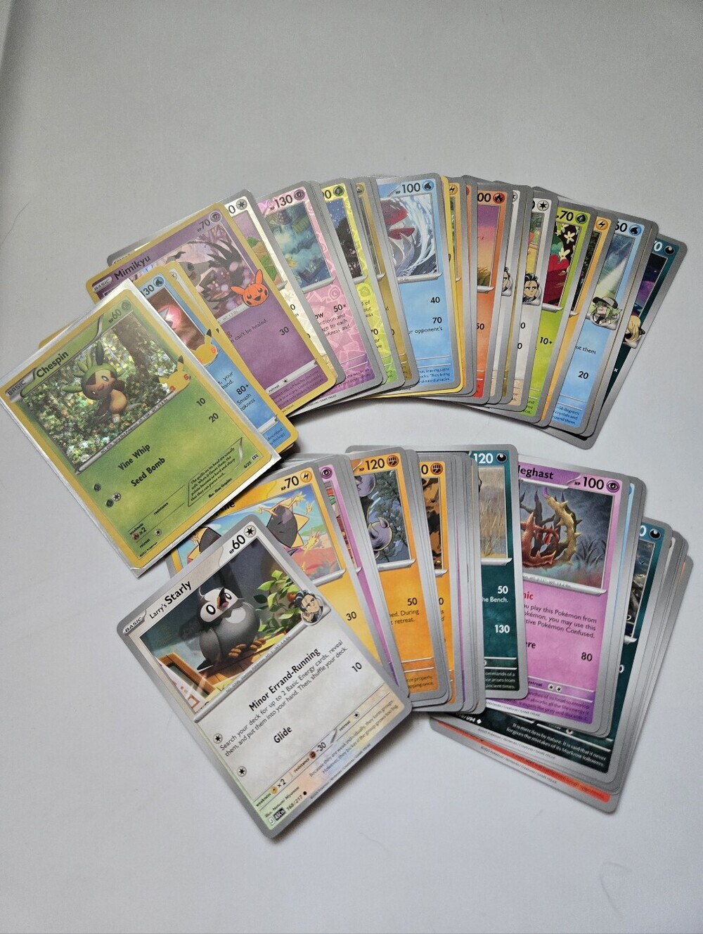 50 Pokemon Cards